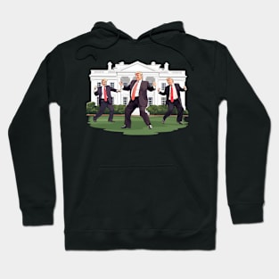 Dancing Trump Funny Humorous Trump White House For Men Women Hoodie